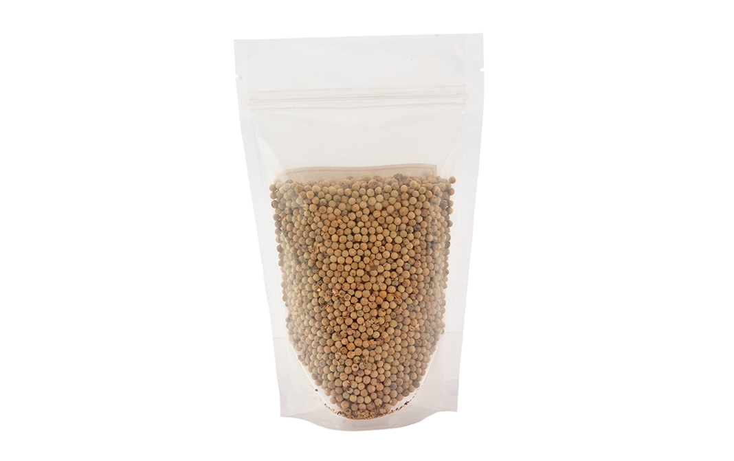 Nature's Vault White Pepper Whole    Pack  100 grams